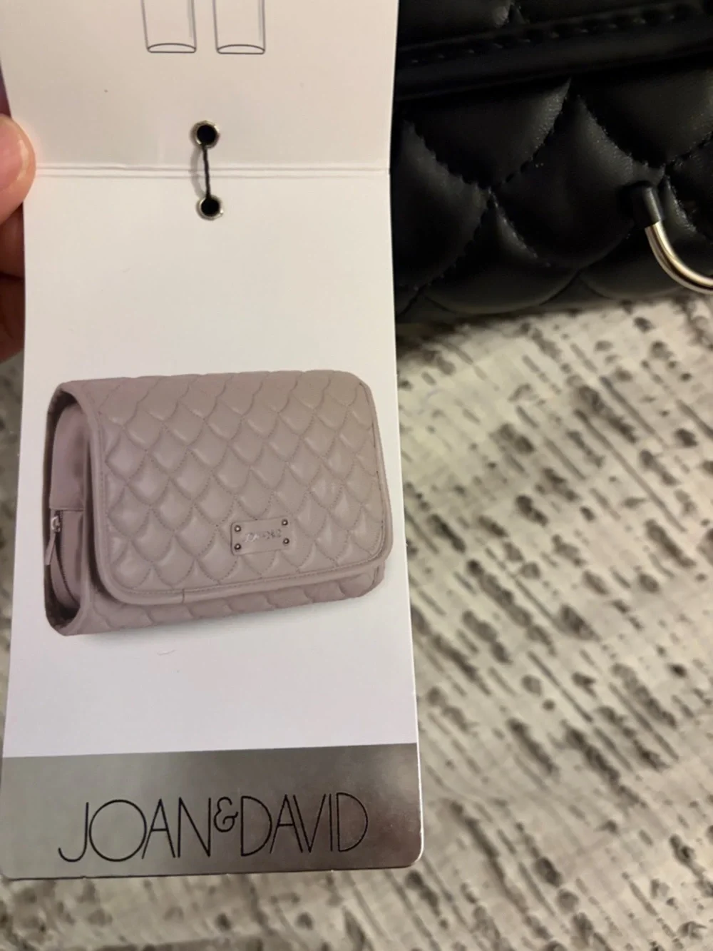 Joan & David compact quilted